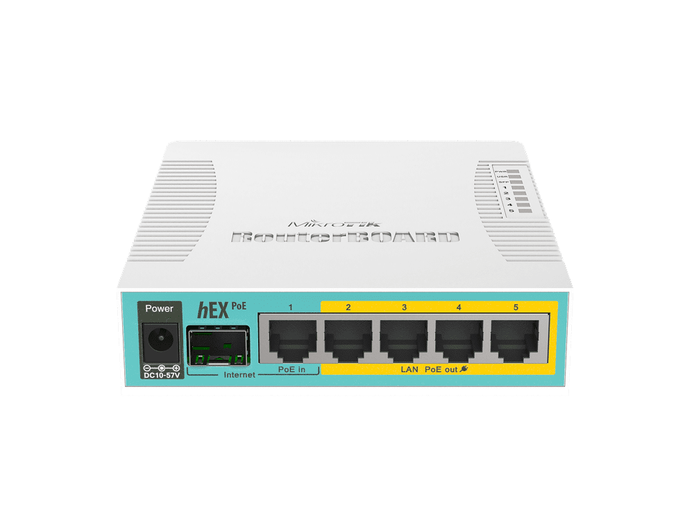 MikroTik hEX PoE Ethernet Router - Image 2