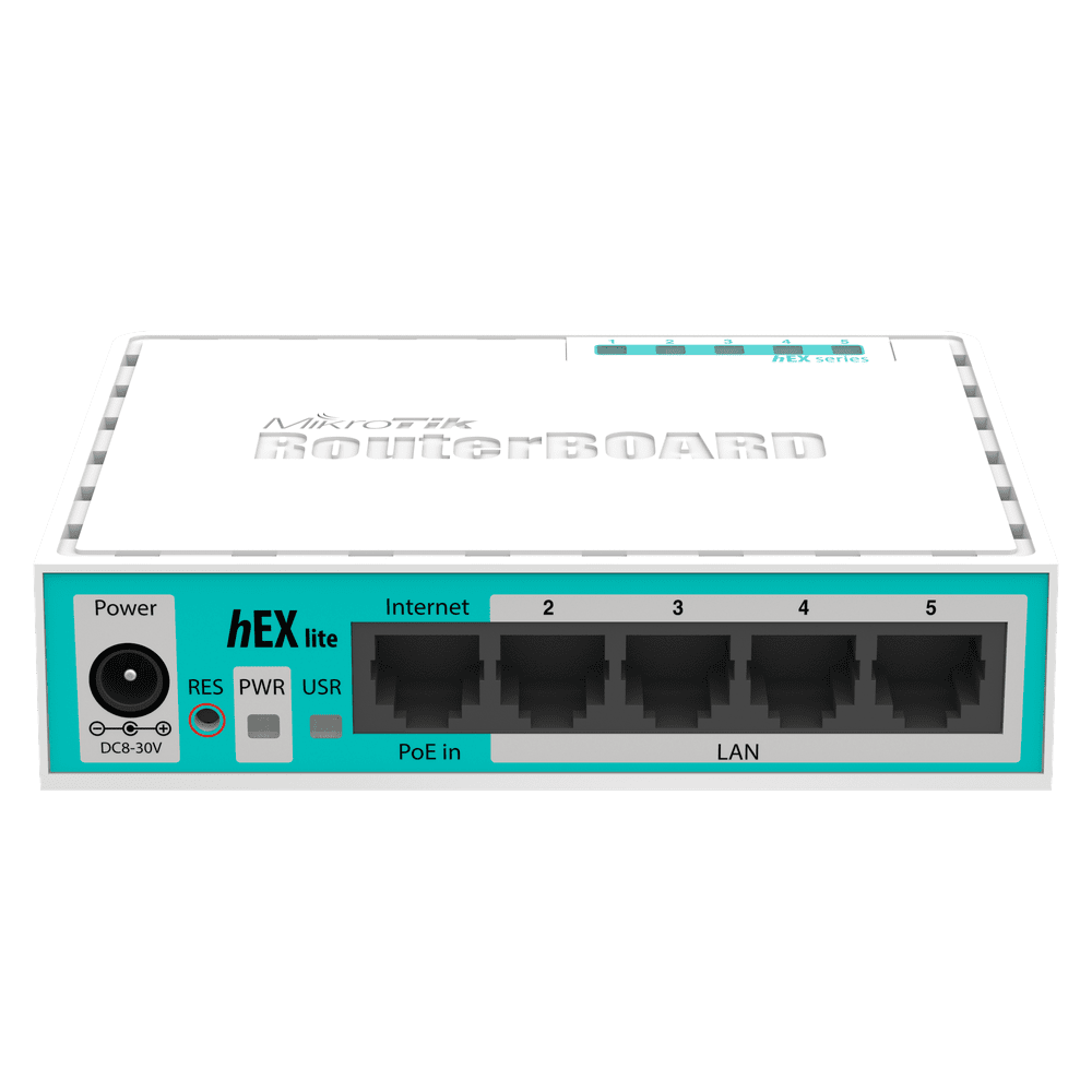 MikroTik hEX lite Ethernet Router - Image 2