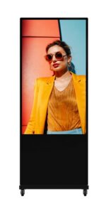 Hikvision 55-inch Slim Floor Standing Digital Signage DS-D6055UN-D/S