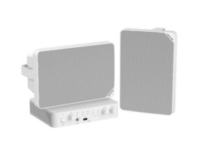 Hikvision Analog Audio Kit with 60W Analog Amplifier and 2* 20W Cabinet Speakers (DS-QAE0KA60120-2)