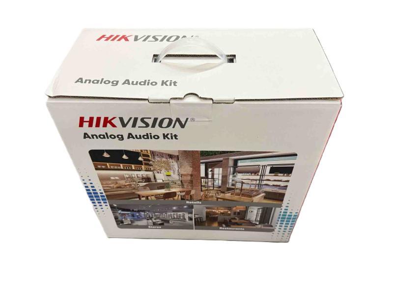Hikvision Analog Audio Kit with 60W Analog Amplifier and 4* 6W Ceiling Speakers (DS-QAE0KA60206-4) - Image 2