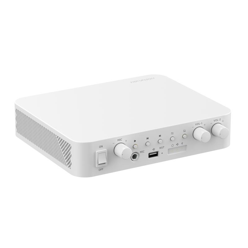 Hikvision 80W 2-Zone Network Amplifier (DS-QAE1A80G1-VB) - Image 2