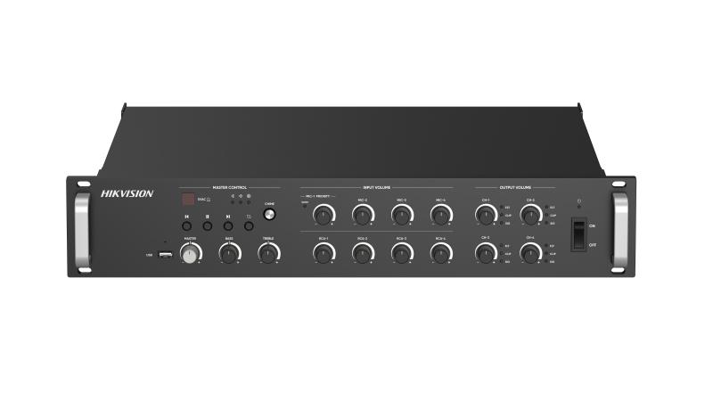 Hikvision 1000W 4-Zone Network Amplifier DS-QAZ1A1000G1-VB4