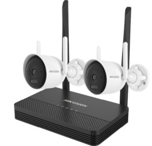 Hikvision 2MP H.265 two bullet WiFi NVS Kit NKS422WBH